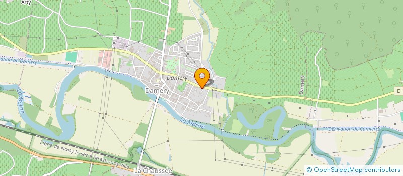 localisation de l'entreprise SOCIETE CIVILE IMMOBILIERE SIMARY  DAMERY