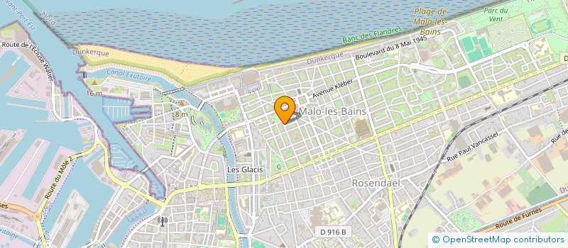 localisation de l'entreprise SOCIETE CIVILE IMMOBILIERE SIMON DE SAINT MIHEL à DUNKERQUE