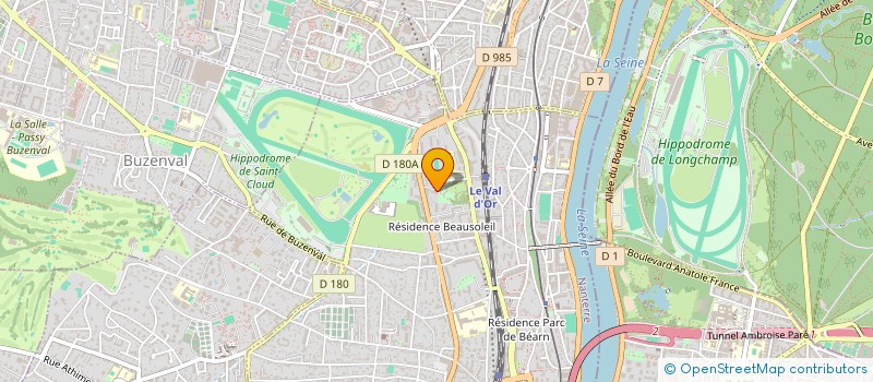 localisation de l'entreprise SOCIETE CIVILE IMMOBILIERE SINET à SAINT-CLOUD