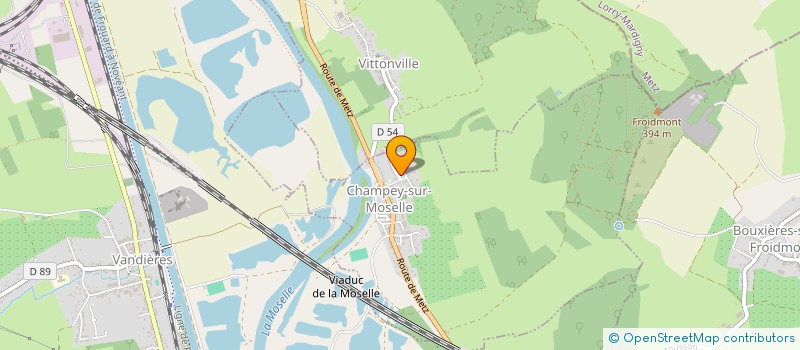 localisation de l'entreprise SOCIETE CIVILE IMMOBILIERE SIREVA  CHAMPEY-SUR-MOSELLE