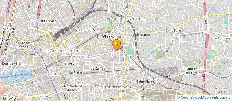 localisation de l'entreprise SOCIETE CIVILE IMMOBILIERE SIROU à MARSEILLE