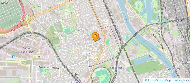 localisation de l'entreprise SOCIETE CIVILE IMMOBILIERE SISANA  ORLY