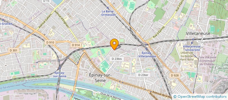 localisation de l'entreprise SOCIETE CIVILE IMMOBILIERE SIVAN 18 à EPINAY-SUR-SEINE