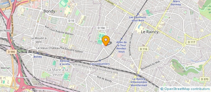 localisation de l'entreprise SOCIETE CIVILE IMMOBILIERE SIXTINE IMMO à VILLEMOMBLE