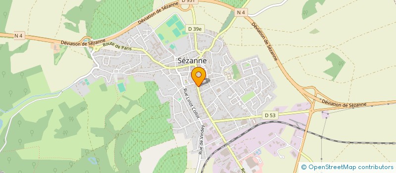 localisation de l'entreprise SOCIETE CIVILE IMMOBILIERE SJLR à SEZANNE