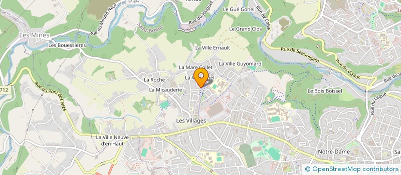 localisation de l'entreprise SOCIETE CIVILE IMMOBILIERE SLH RENT LIMITED à SAINT-BRIEUC