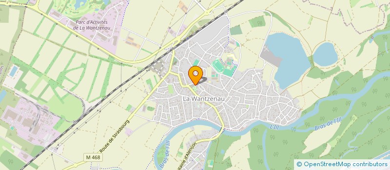 localisation de l'entreprise SOCIETE CIVILE IMMOBILIERE SMACH  LA WANTZENAU