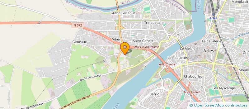 localisation de l'entreprise SOCIETE CIVILE IMMOBILIERE SMBD à ARLES