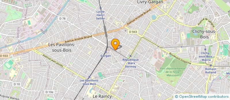 localisation de l'entreprise SOCIETE CIVILE IMMOBILIERE SMCO  LIVRY-GARGAN