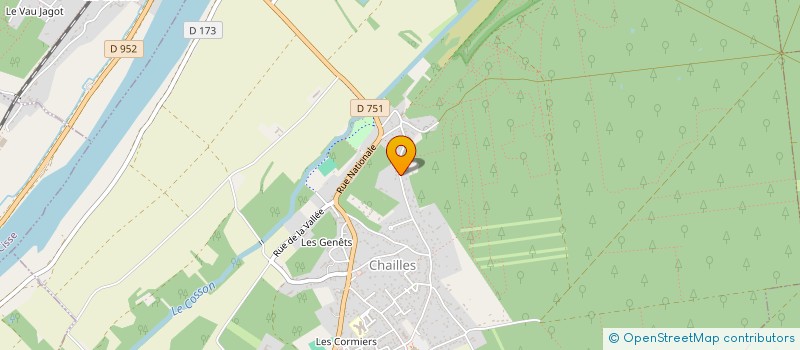 localisation de l'entreprise SOCIETE CIVILE IMMOBILIERE SMCS  LE CONTROIS-EN-SOLOGNE