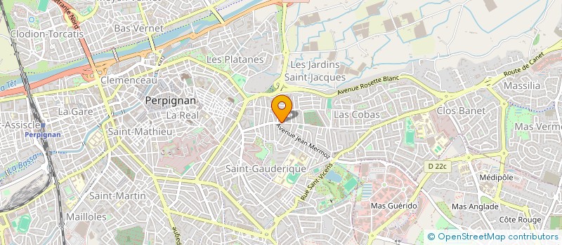 localisation de l'entreprise SOCIETE CIVILE IMMOBILIERE SME  PERPIGNAN