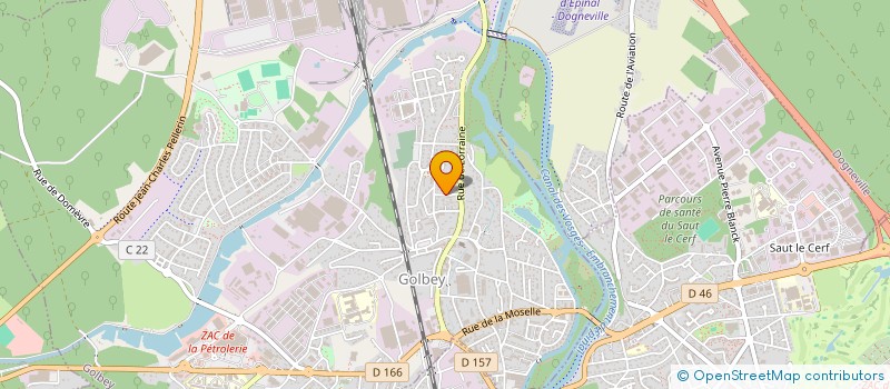 localisation de l'entreprise SOCIETE CIVILE IMMOBILIERE SNS à GOLBEY