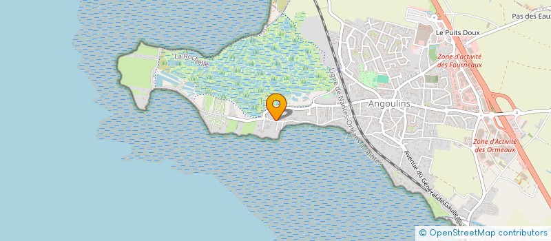 localisation de l'entreprise SOCIETE CIVILE IMMOBILIERE SOIXANTE DIX SEPT  ANGOULINS