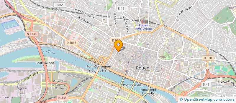 localisation de l'entreprise SOCIETE CIVILE IMMOBILIERE SOLEIL DE L'ANDELLE à ROUEN