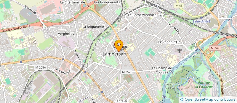 localisation de l'entreprise SOCIETE CIVILE IMMOBILIERE SOLEIL DE LILLE à LAMBERSART