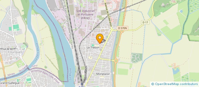 localisation de l'entreprise SOCIETE CIVILE IMMOBILIERE SOLEIL DE PROVENCE à ARLES