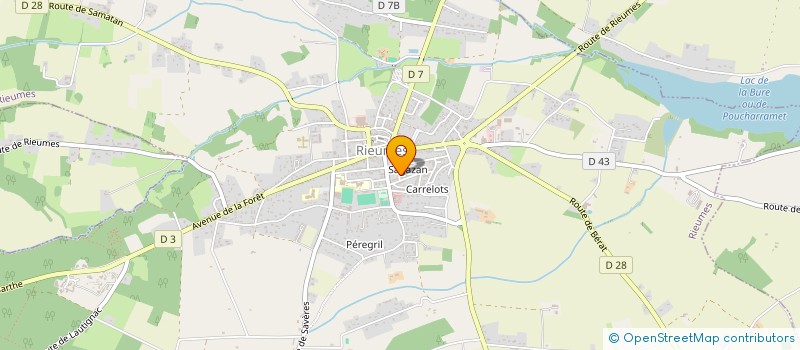 localisation de l'entreprise SOCIETE CIVILE IMMOBILIERE SOLUGLO EN ABREGE SCI SOLUGLO  RIEUMES