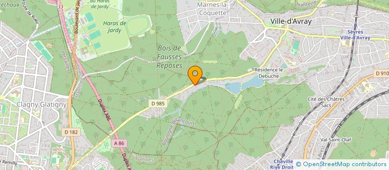 localisation de l'entreprise SOCIETE CIVILE IMMOBILIERE SOULET-ARCHEREAU  VILLE-D'AVRAY