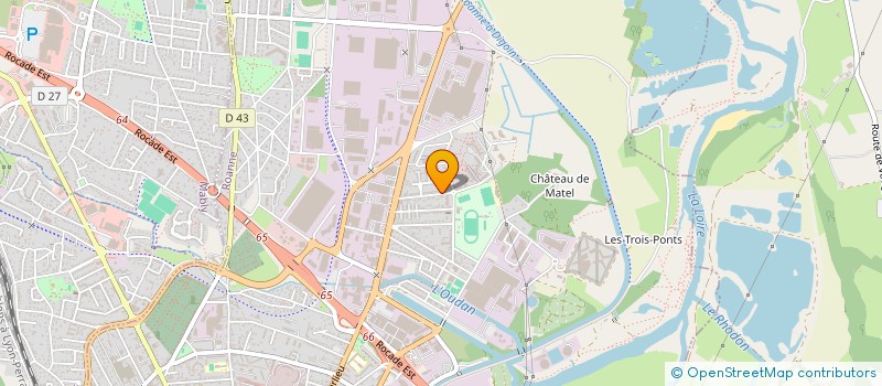 localisation de l'entreprise SOCIETE CIVILE IMMOBILIERE SOUMAIA  ROANNE