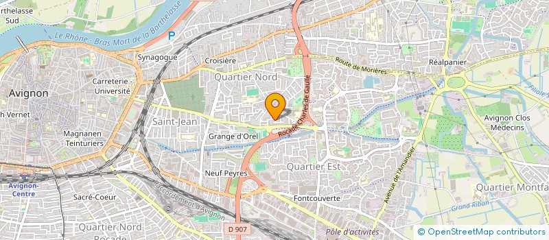 localisation de l'entreprise SOCIETE CIVILE IMMOBILIERE SOUPRIE  AVIGNON