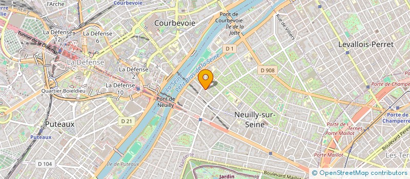 localisation de l'entreprise SOCIETE CIVILE IMMOBILIERE SOYER à NEUILLY-SUR-SEINE