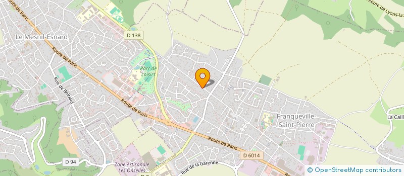 localisation de l'entreprise SOCIETE CIVILE IMMOBILIERE SPCCG à FRANQUEVILLE-SAINT-PIERRE