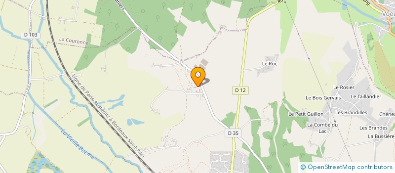 localisation de l'entreprise SOCIETE CIVILE IMMOBILIERE SPRITZ à MOUTHIERS-SUR-BOEME