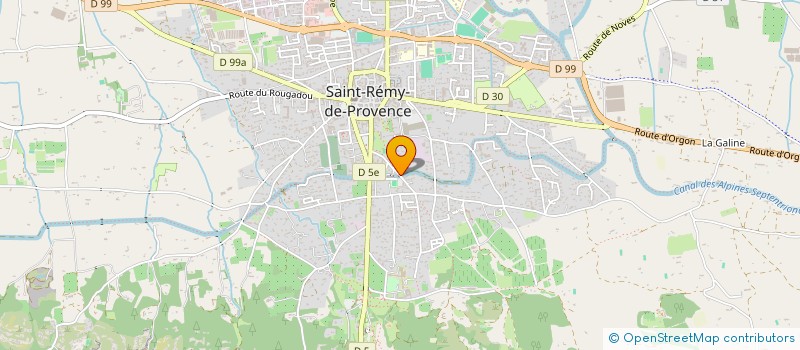 localisation de l'entreprise SOCIETE CIVILE IMMOBILIERE ST REMY-LES ARENES  SAINT-REMY-DE-PROVENCE