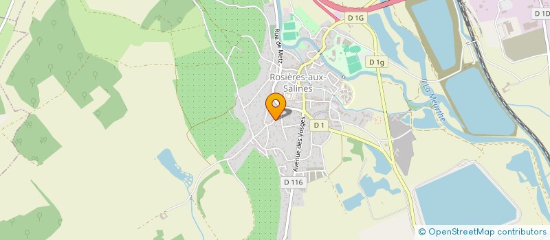 localisation de l'entreprise SOCIETE CIVILE IMMOBILIERE ST URBAIN ET PAR ABREVIATION SCI ST URBAIN  ROSIERES-AUX-SALINES