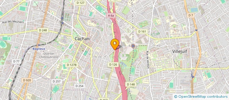 localisation de l'entreprise SOCIETE CIVILE IMMOBILIERE STALINGRAD 1 à ANTONY