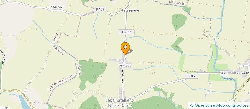 localisation de l'entreprise SOCIETE CIVILE IMMOBILIERE STAN à LES CHATELLIERS-NOTRE-DAME
