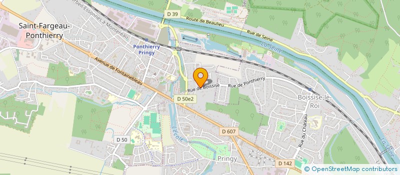 localisation de l'entreprise SOCIETE CIVILE IMMOBILIERE START  SAINT-FARGEAU-PONTHIERRY