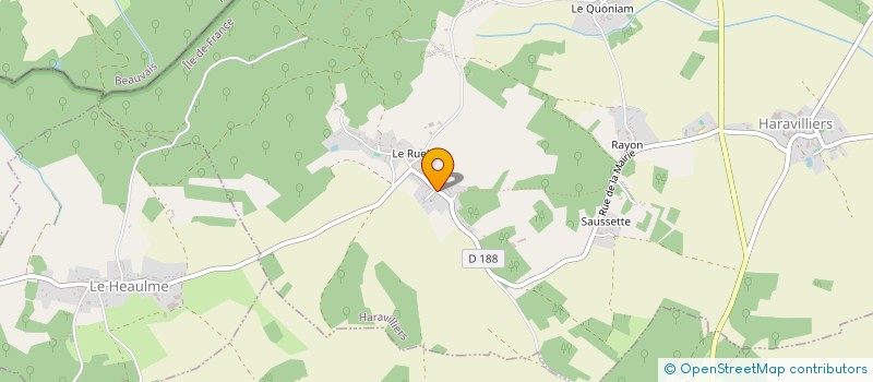 localisation de l'entreprise SOCIETE CIVILE IMMOBILIERE STAT  HARAVILLIERS