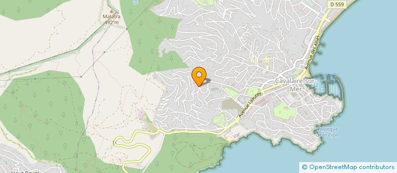 localisation de l'entreprise SOCIETE CIVILE IMMOBILIERE STEFOR à CAVALAIRE-SUR-MER