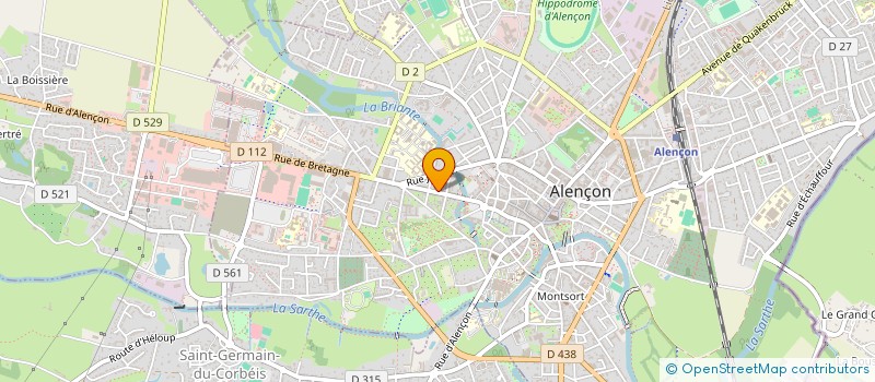 localisation de l'entreprise SOCIETE CIVILE IMMOBILIERE STEKA à ALENCON