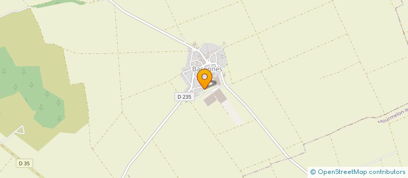 localisation de l'entreprise SOCIETE CIVILE IMMOBILIERE STELAU  BACONNES