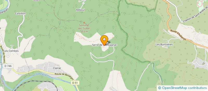 localisation de l'entreprise SOCIETE CIVILE IMMOBILIERE STONE  MEYRANNES