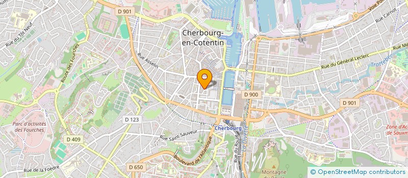 localisation de l'entreprise SOCIETE CIVILE IMMOBILIERE STYS à CHERBOURG-EN-COTENTIN