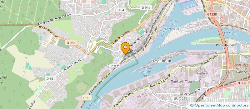 localisation de l'entreprise SOCIETE CIVILE IMMOBILIERE SUB à ROUEN