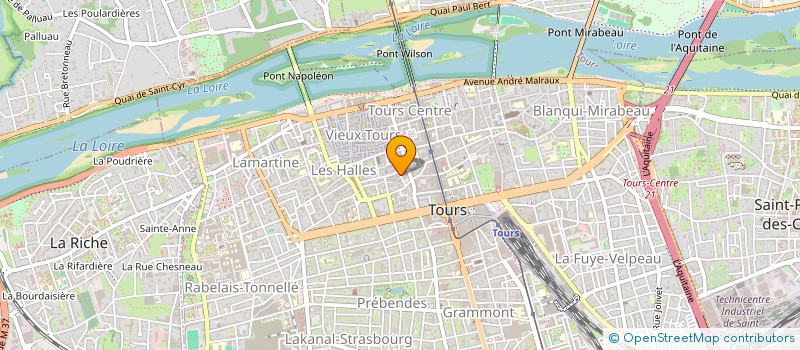 localisation de l'entreprise SOCIETE CIVILE IMMOBILIERE  SULLY  TOURS