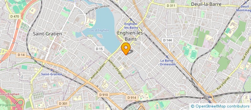 localisation de l'entreprise SOCIETE CIVILE IMMOBILIERE SUNVILLE à ENGHIEN-LES-BAINS