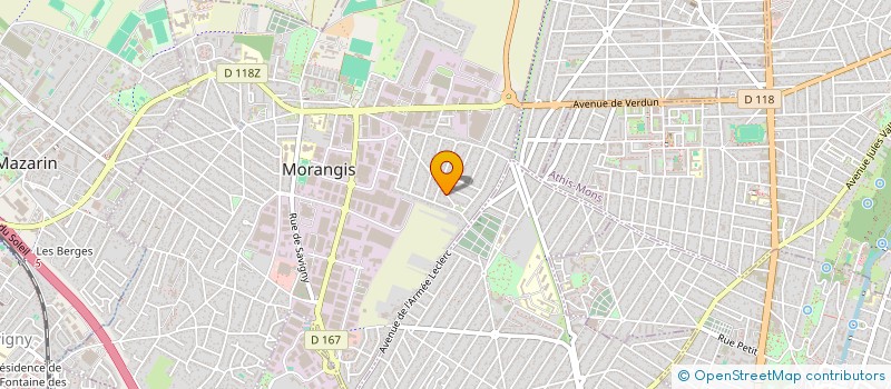 localisation de l'entreprise SOCIETE CIVILE IMMOBILIERE SURCOUF à MORANGIS