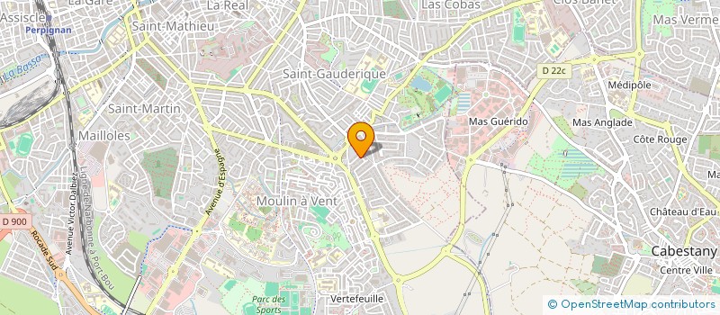 localisation de l'entreprise SOCIETE CIVILE IMMOBILIERE SURINE à PERPIGNAN