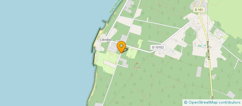 localisation de l'entreprise SOCIETE CIVILE IMMOBILIERE SURPRISE  SOULAC-SUR-MER