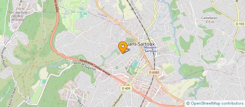 localisation de l'entreprise SOCIETE CIVILE IMMOBILIERE SVR à MOUANS-SARTOUX