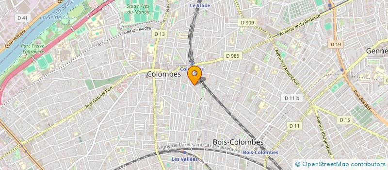 localisation de l'entreprise SOCIETE CIVILE IMMOBILIERE SWEET HOME à COLOMBES