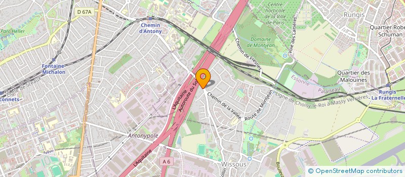 localisation de l'entreprise SOCIETE CIVILE IMMOBILIERE SYCOMORE ET PAR ABREVIATION SCI SYCOMORE à WISSOUS