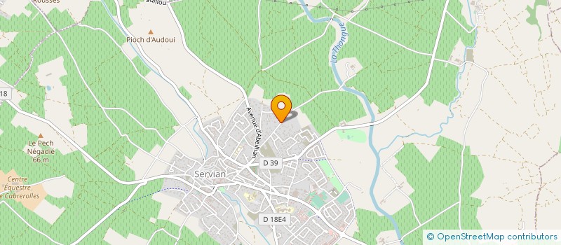 localisation de l'entreprise SOCIETE CIVILE IMMOBILIERE SYLVERI DU MIDI  SERVIAN