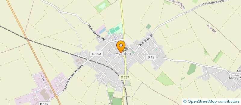 localisation de l'entreprise SOCIETE CIVILE IMMOBILIERE SYNFONY SCI SYNFONY à AVANTON