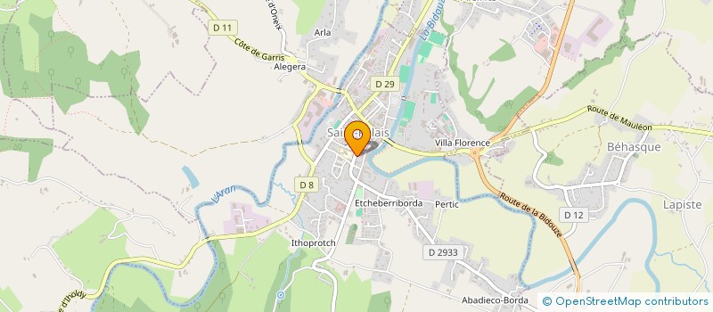 localisation de l'entreprise SOCIETE CIVILE IMMOBILIERE SYSO à BAYONNE